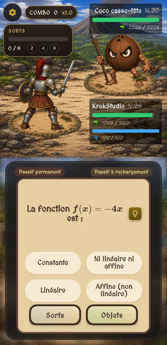 Des questions pour tester les connaissances