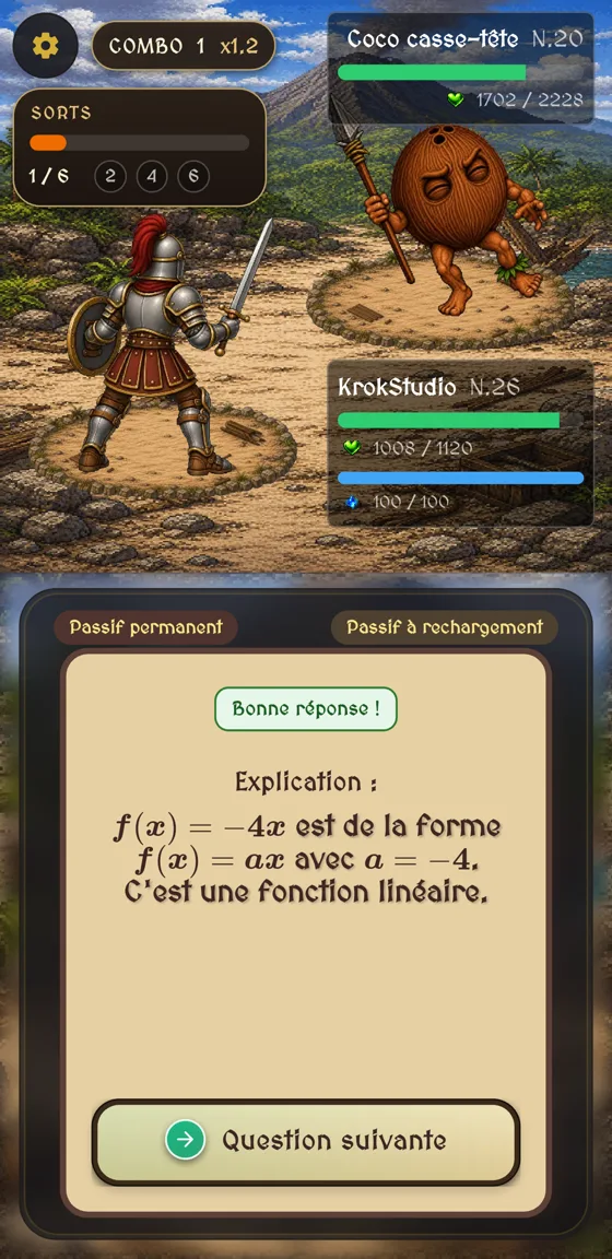 Des corrections détaillées